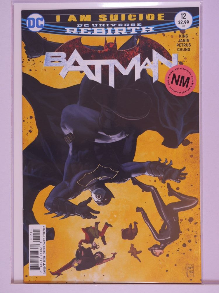 BATMAN (2016) Volume 3: # 0012 NM