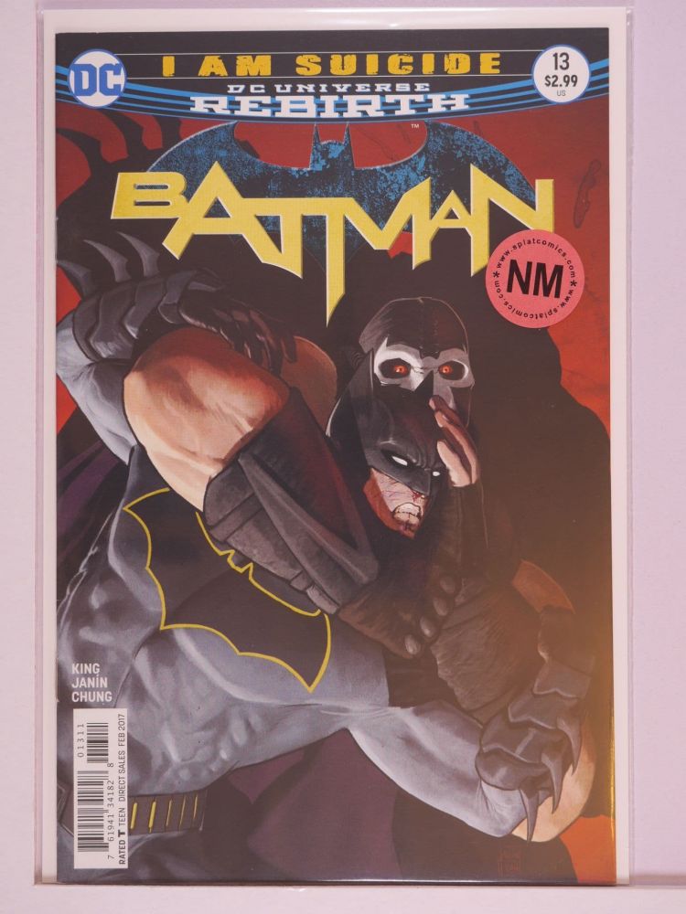 BATMAN (2016) Volume 3: # 0013 NM