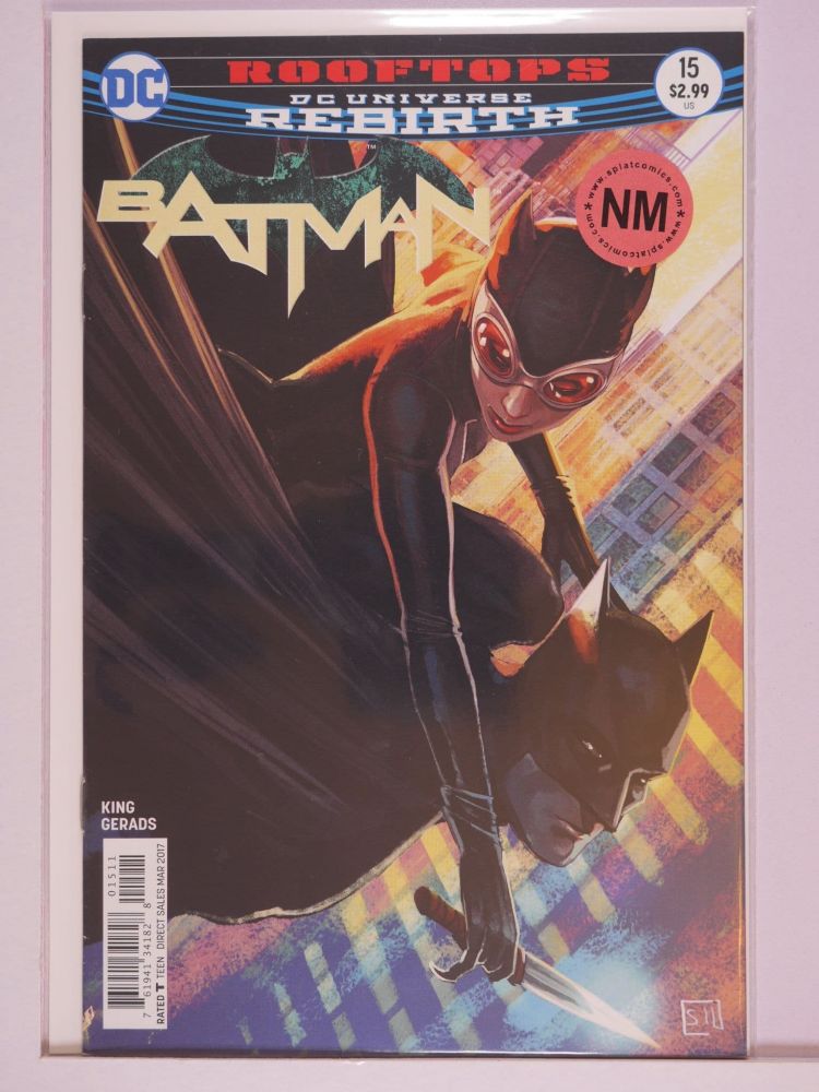 BATMAN (2016) Volume 3: # 0015 NM
