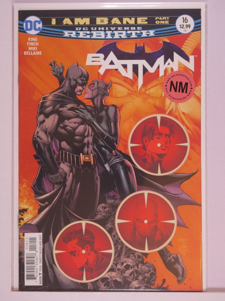BATMAN (2016) Volume 3: # 0016 NM