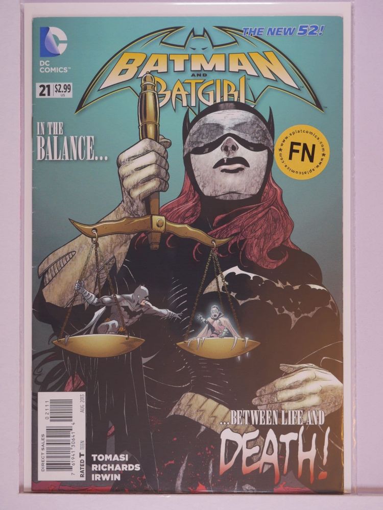 BATMAN AND ROBIN NEW 52 (2011) Volume 1: # 0021 FN