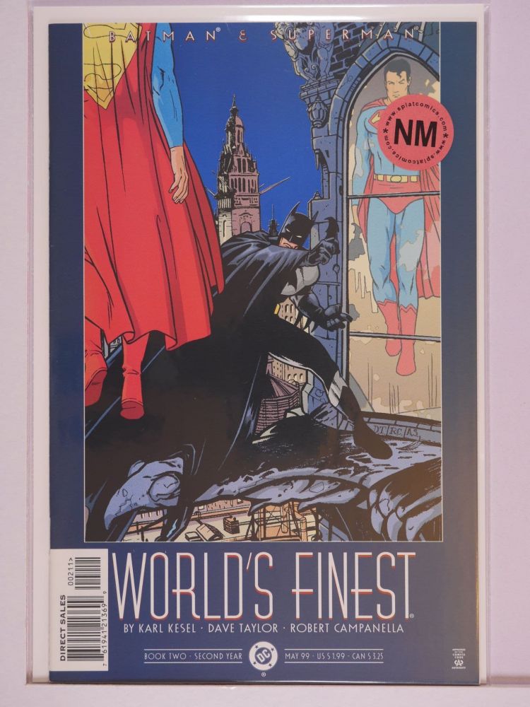 BATMAN AND SUPERMAN WORLDS FINEST (1999) Volume 1: # 0002 NM