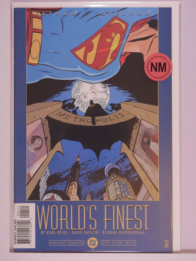 BATMAN AND SUPERMAN WORLDS FINEST (1999) Volume 1: # 0004 NM