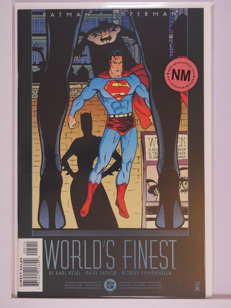 BATMAN AND SUPERMAN WORLDS FINEST (1999) Volume 1: # 0005 NM