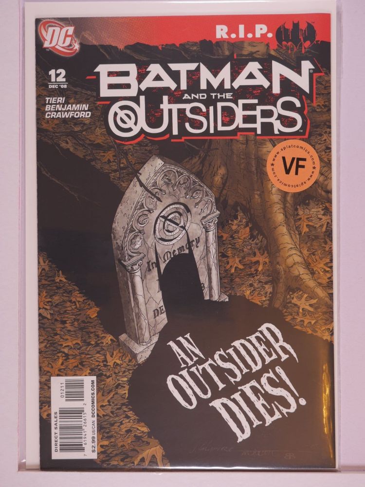 BATMAN AND THE OUTSIDERS (2007) Volume 2: # 0012 VF