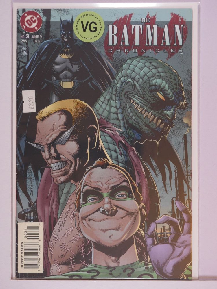 BATMAN CHRONICLES (1995) Volume 1: # 0003 VG