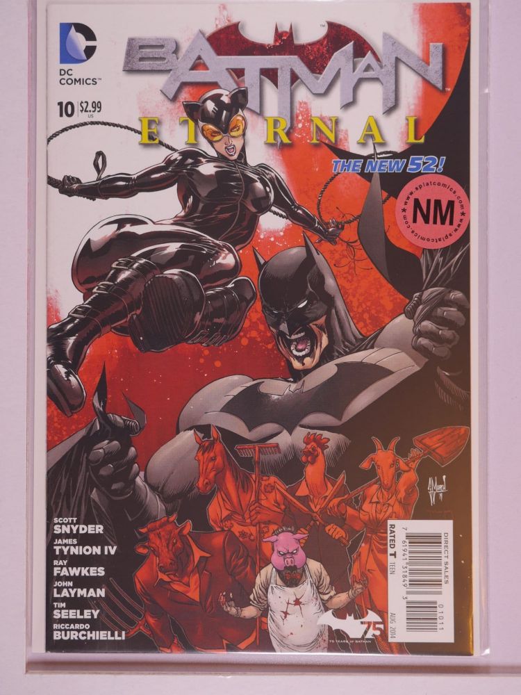 BATMAN ETERNAL NEW 52 (2011) Volume 1: # 0010 NM
