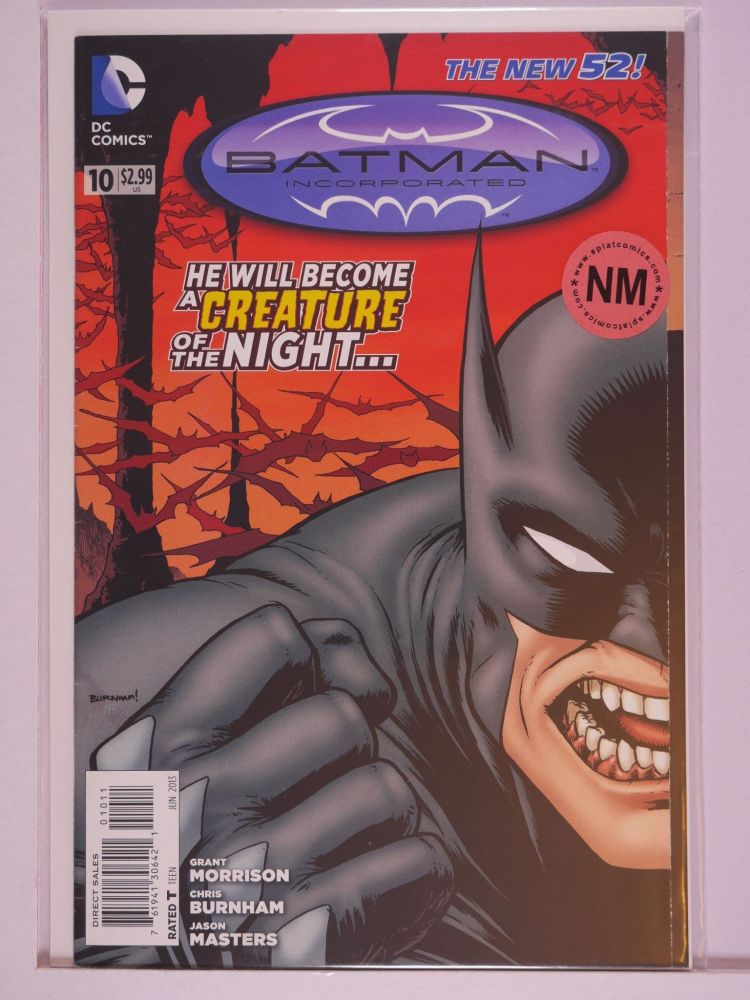 BATMAN INCORPORATED NEW 52 (2011) Volume 1: # 0010 NM
