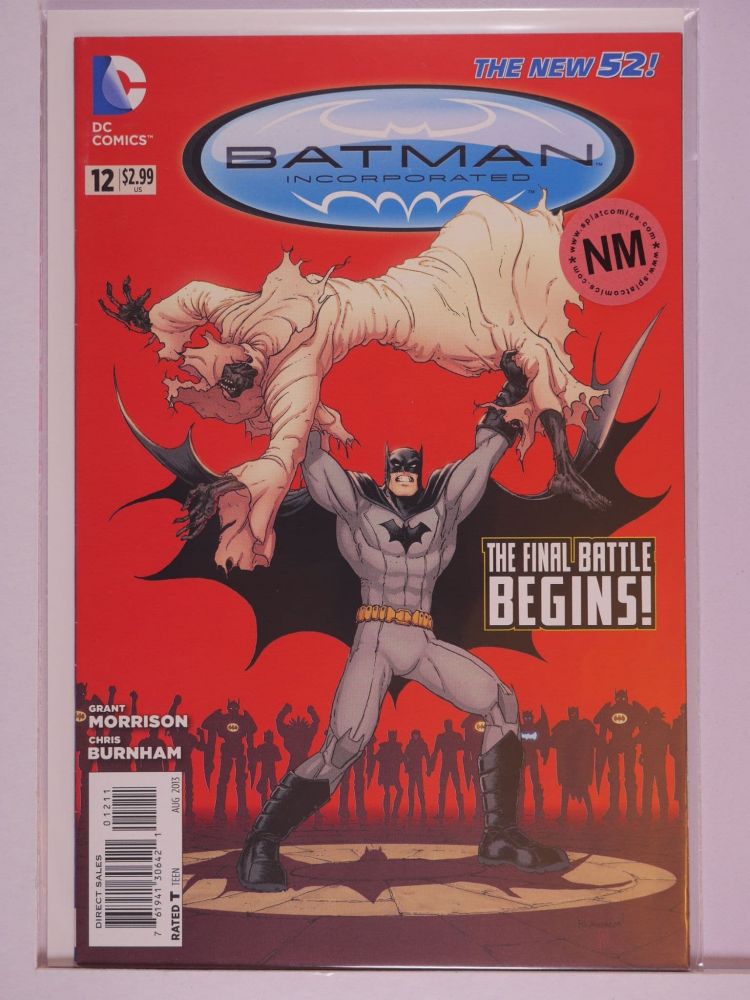 BATMAN INCORPORATED NEW 52 (2011) Volume 1: # 0012 NM