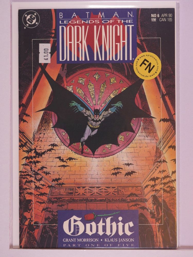 BATMAN LEGENDS OF THE DARK KNIGHT (1989) Volume 1: # 0006 FN