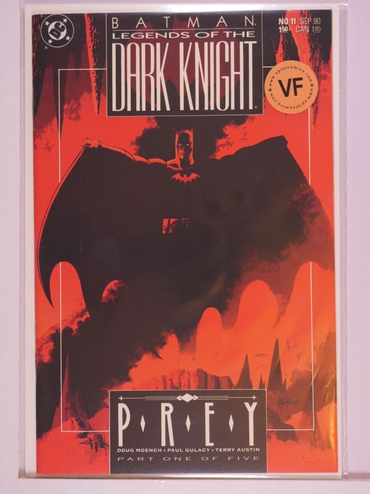 BATMAN LEGENDS OF THE DARK KNIGHT (1989) Volume 1: # 0011 VF