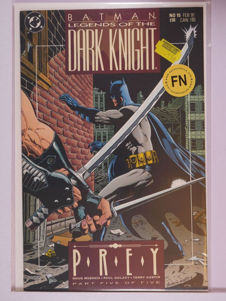 BATMAN LEGENDS OF THE DARK KNIGHT (1989) Volume 1: # 0015 FN