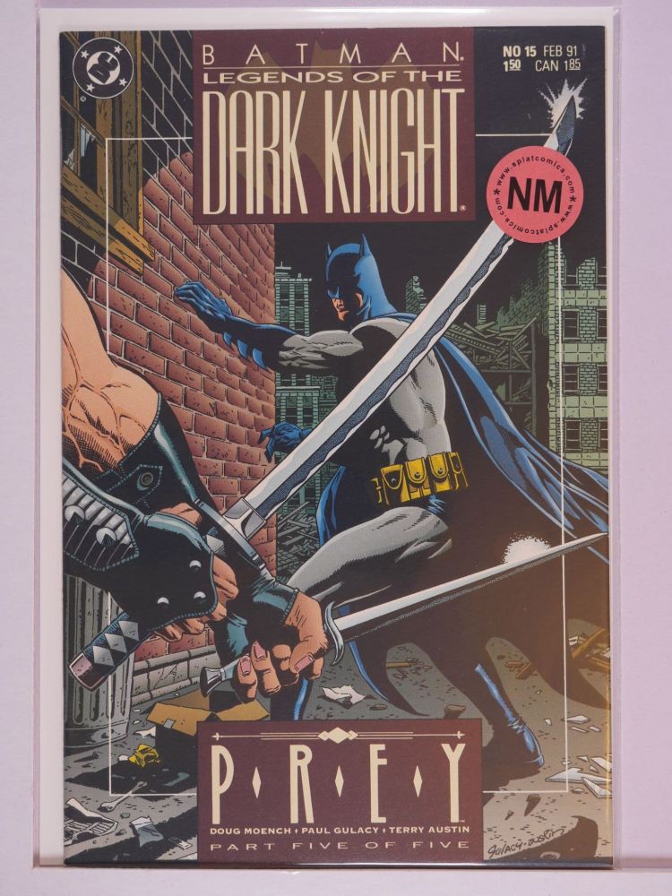 BATMAN LEGENDS OF THE DARK KNIGHT (1989) Volume 1: # 0015 NM