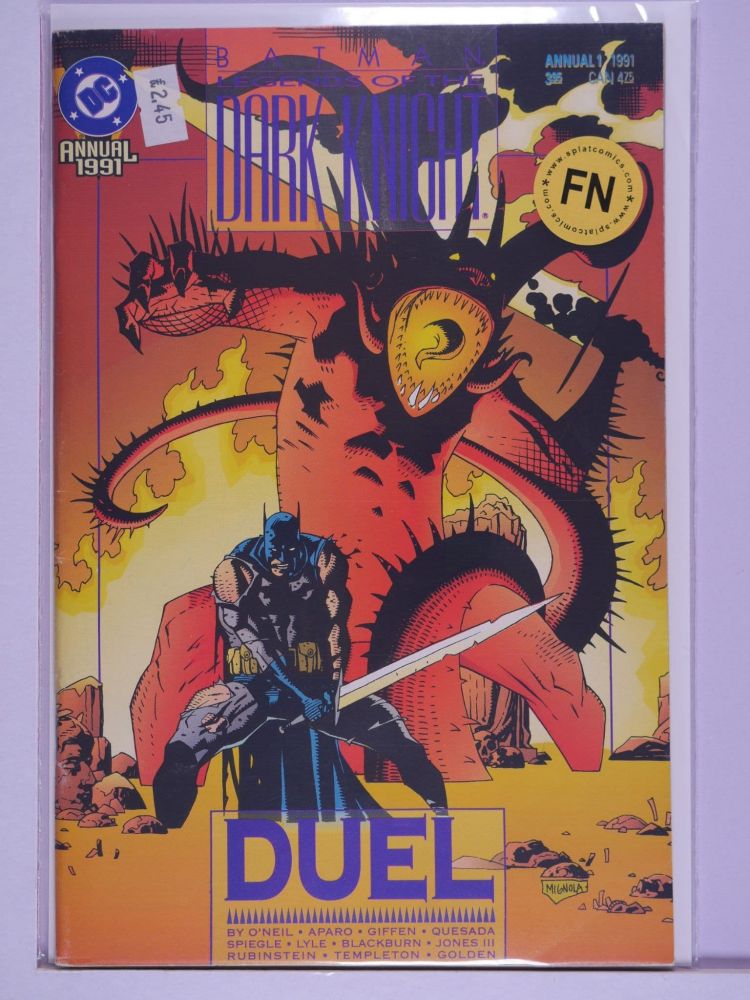 BATMAN LEGENDS OF THE DARK KNIGHT ANNUAL (1991) Volume 1: # 0001 FN