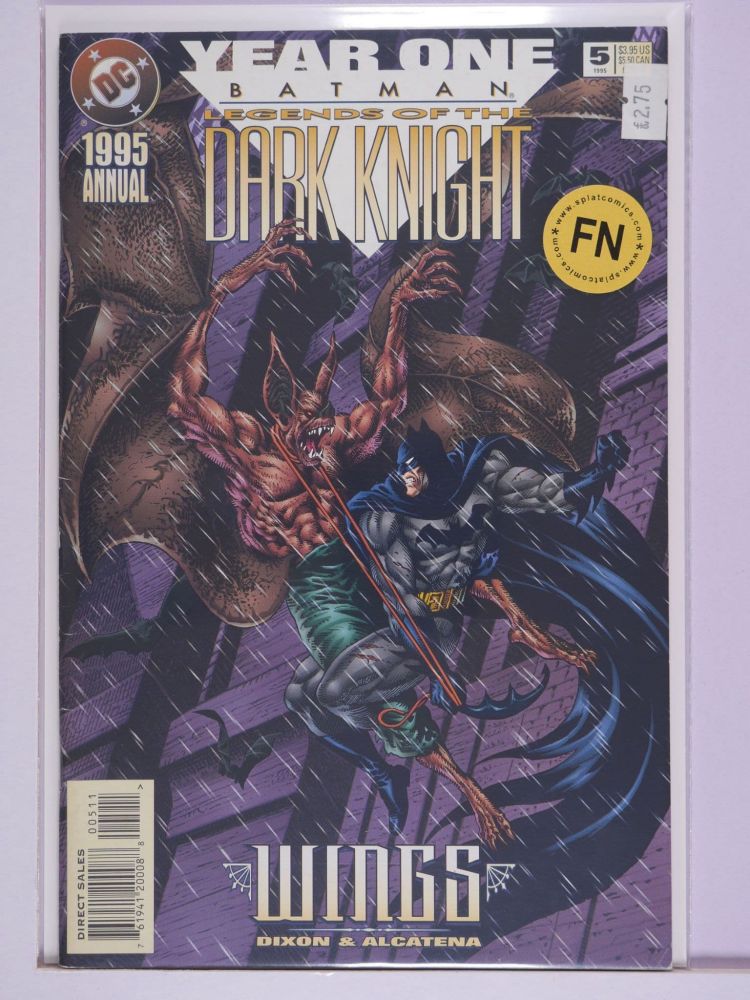 BATMAN LEGENDS OF THE DARK KNIGHT ANNUAL (1991) Volume 1: # 0005 FN