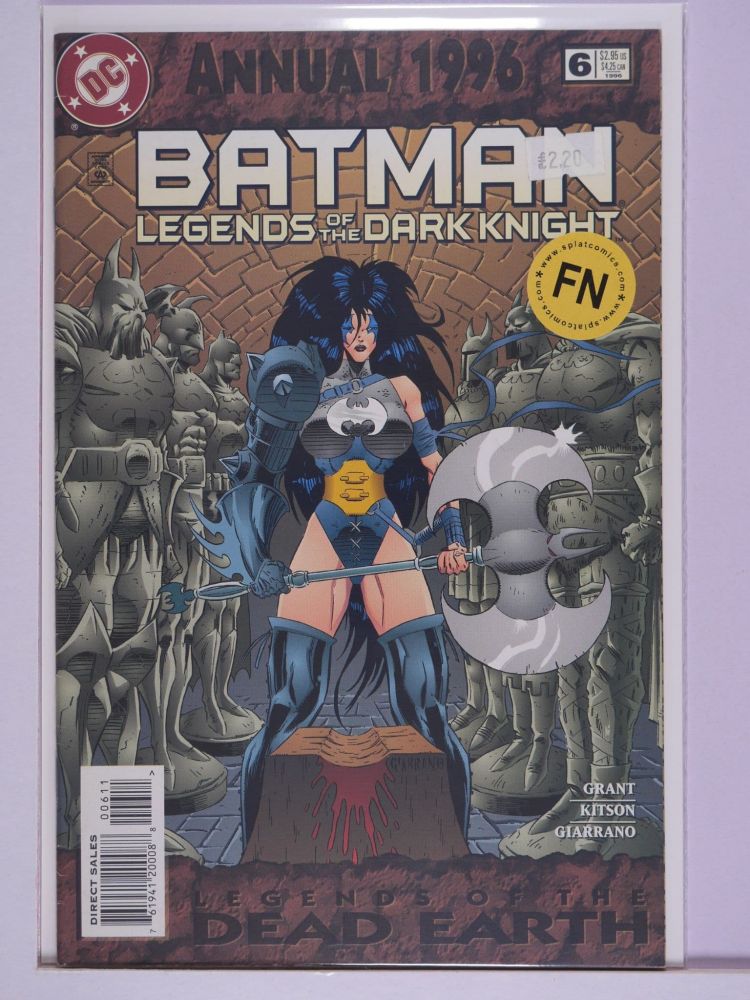 BATMAN LEGENDS OF THE DARK KNIGHT ANNUAL (1991) Volume 1: # 0006 FN