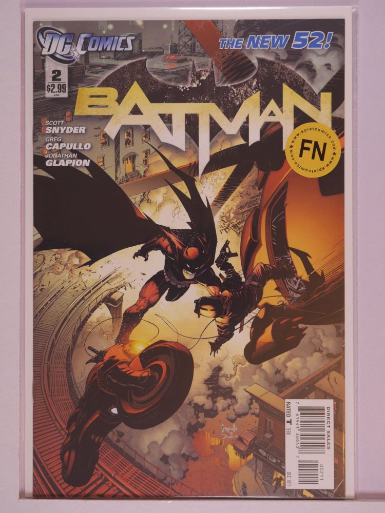 BATMAN NEW 52 (2011) Volume 1: # 0002 FN