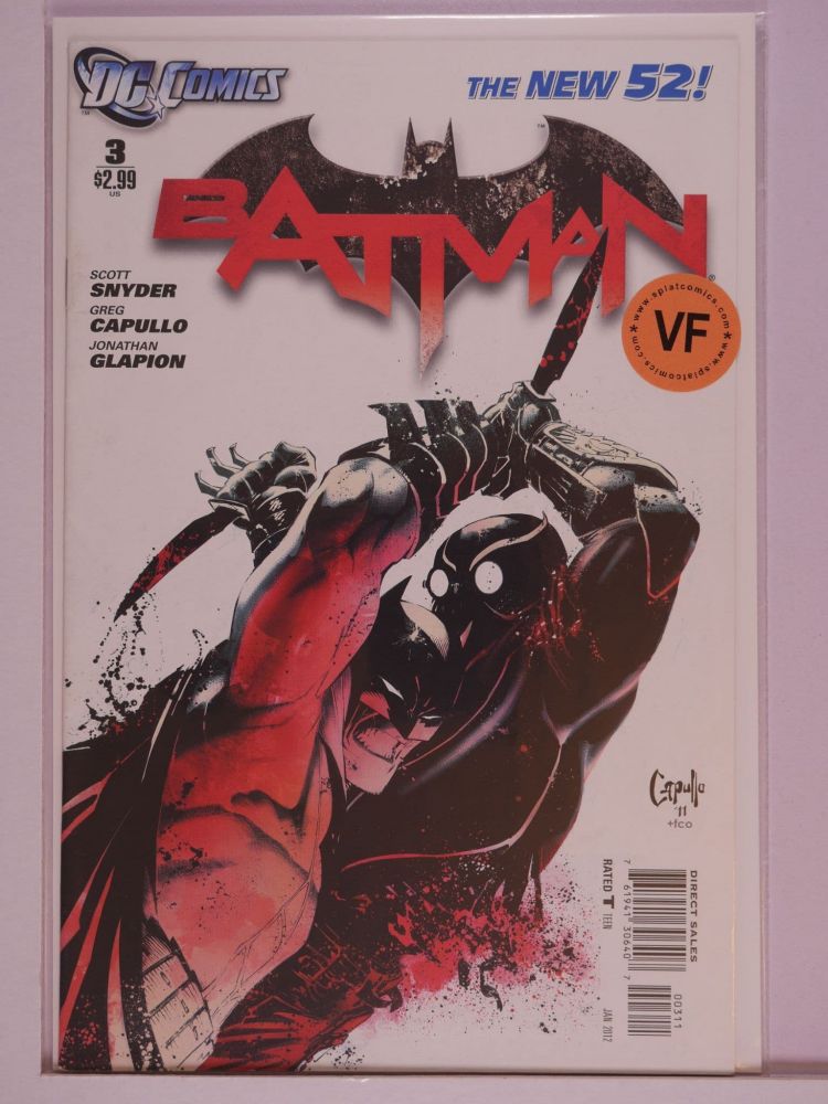 BATMAN NEW 52 (2011) Volume 1: # 0003 VF