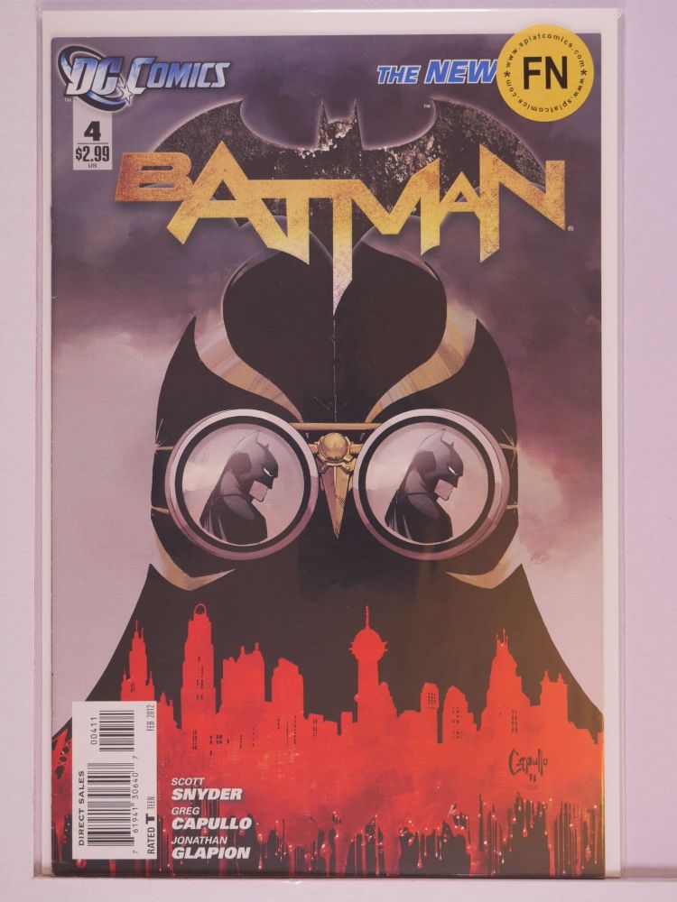 BATMAN NEW 52 (2011) Volume 1: # 0004 FN