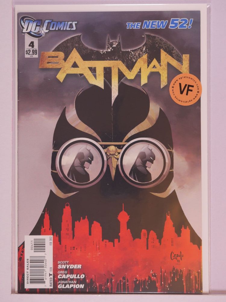BATMAN NEW 52 (2011) Volume 1: # 0004 VF