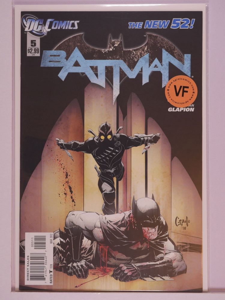 BATMAN NEW 52 (2011) Volume 1: # 0005 VF