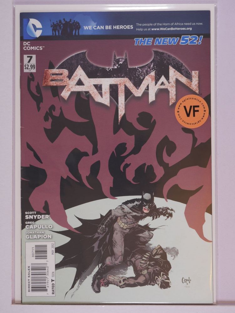 BATMAN NEW 52 (2011) Volume 1: # 0007 VF