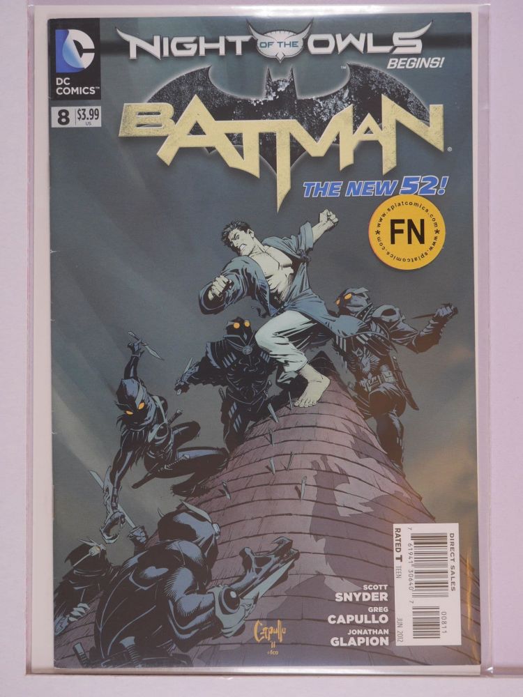 BATMAN NEW 52 (2011) Volume 1: # 0008 FN