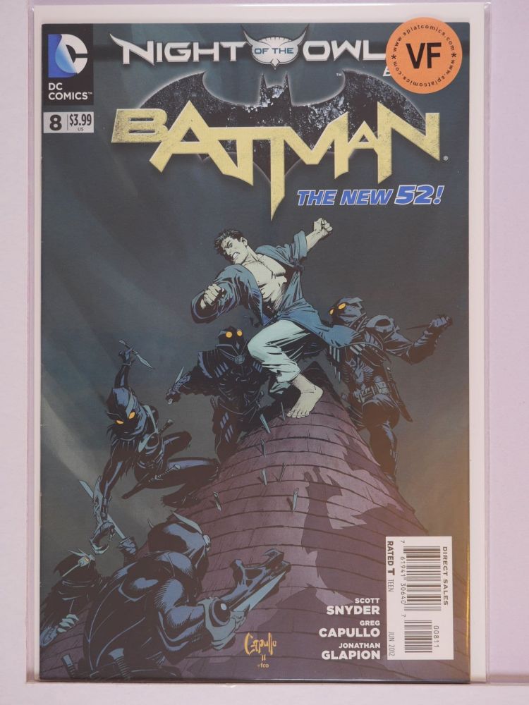 BATMAN NEW 52 (2011) Volume 1: # 0008 VF