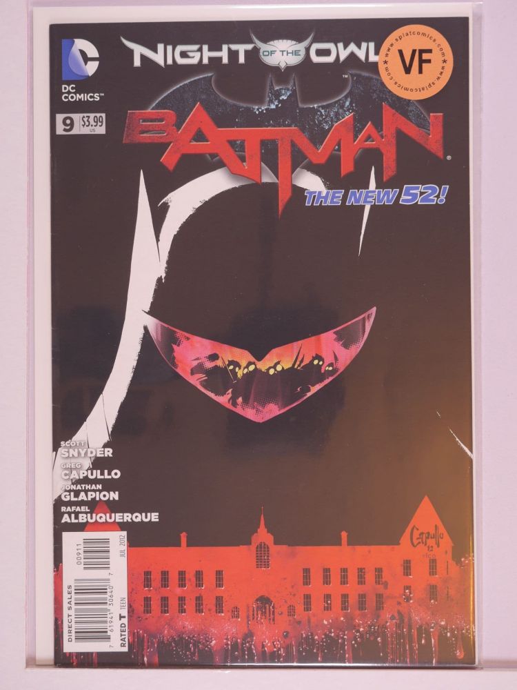 BATMAN NEW 52 (2011) Volume 1: # 0009 VF
