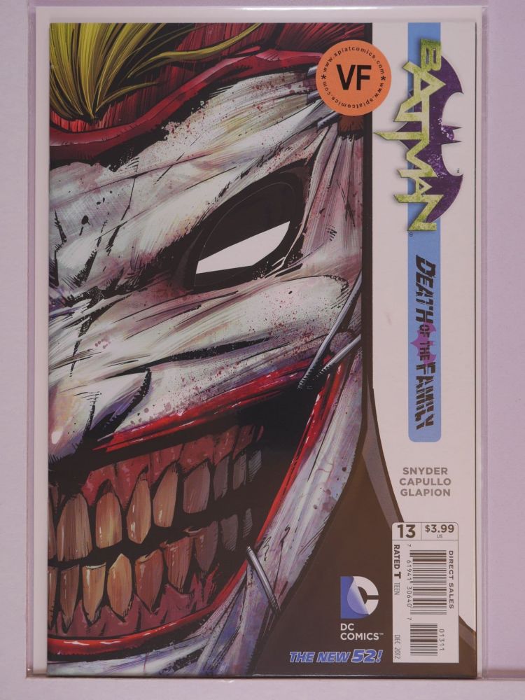 BATMAN NEW 52 (2011) Volume 1: # 0013 VF