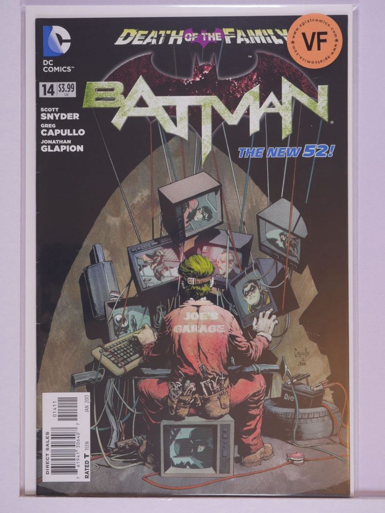 BATMAN NEW 52 (2011) Volume 1: # 0014 VF