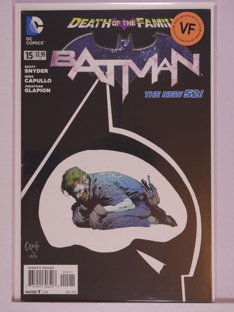 BATMAN NEW 52 (2011) Volume 1: # 0015 VF