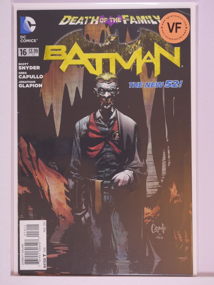 BATMAN NEW 52 (2011) Volume 1: # 0016 VF