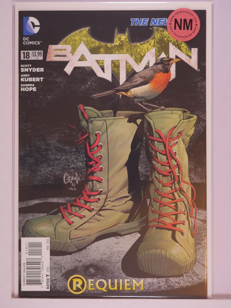 BATMAN NEW 52 (2011) Volume 1: # 0018 NM