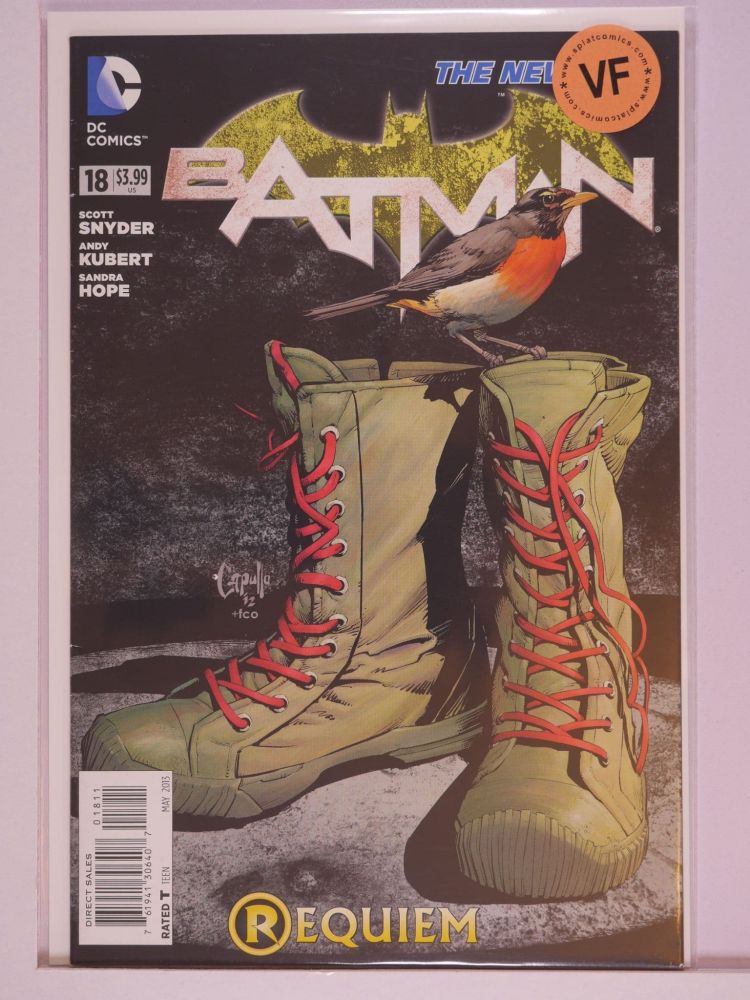 BATMAN NEW 52 (2011) Volume 1: # 0018 VF