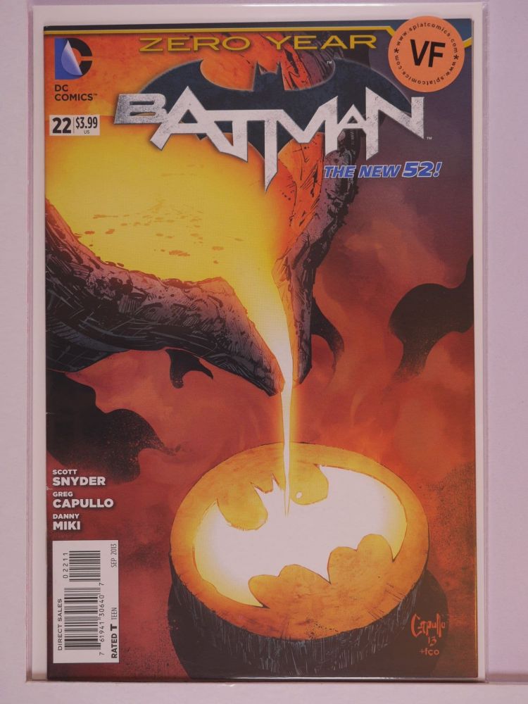 BATMAN NEW 52 (2011) Volume 1: # 0022 VF