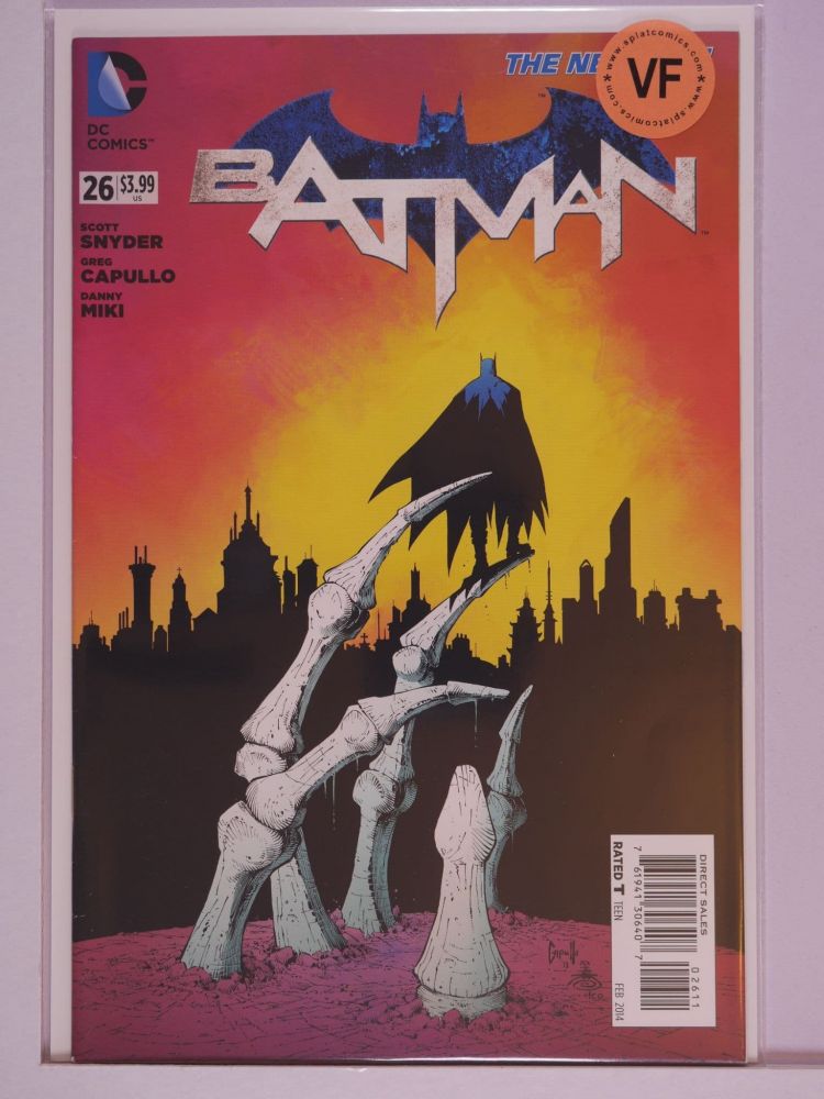 BATMAN NEW 52 (2011) Volume 1: # 0026 VF