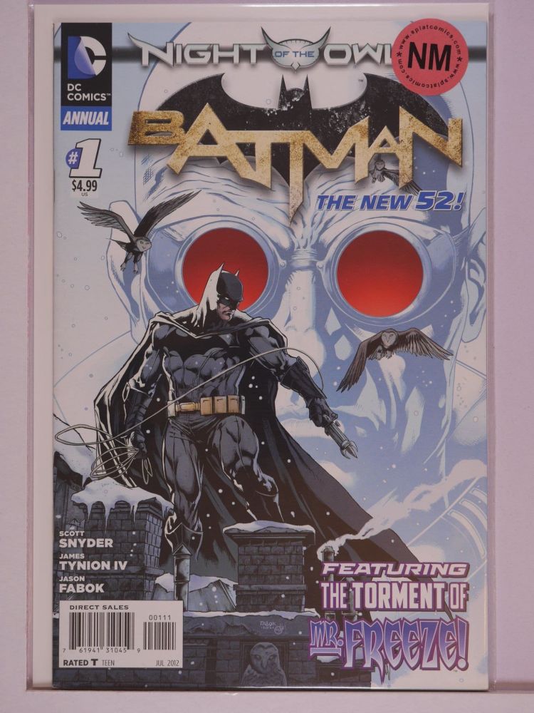 BATMAN NEW 52 ANNUAL (2011) Volume 1: # 0001 NM