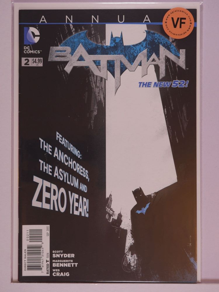 BATMAN NEW 52 ANNUAL (2011) Volume 1: # 0002 VF
