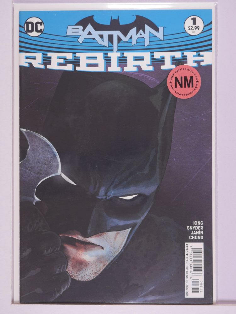 BATMAN REBIRTH (2016) Volume 1: # 0001 NM