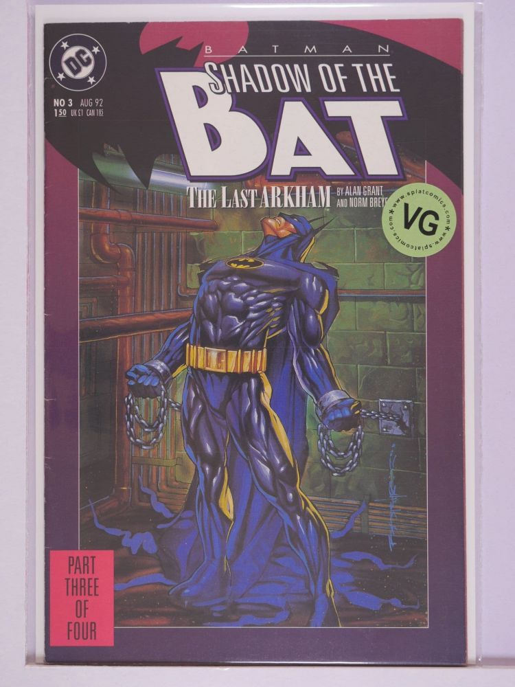 BATMAN SHADOW OF THE BAT (1992) Volume 2: # 0003 VG