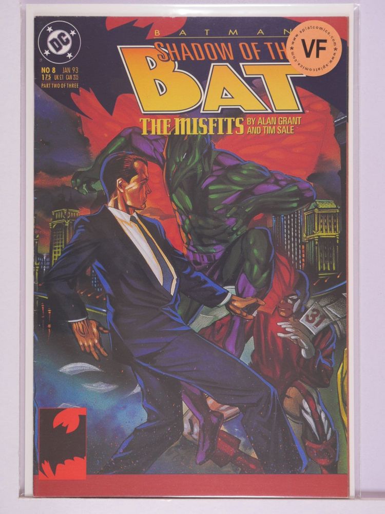 BATMAN SHADOW OF THE BAT (1992) Volume 2: # 0008 VF