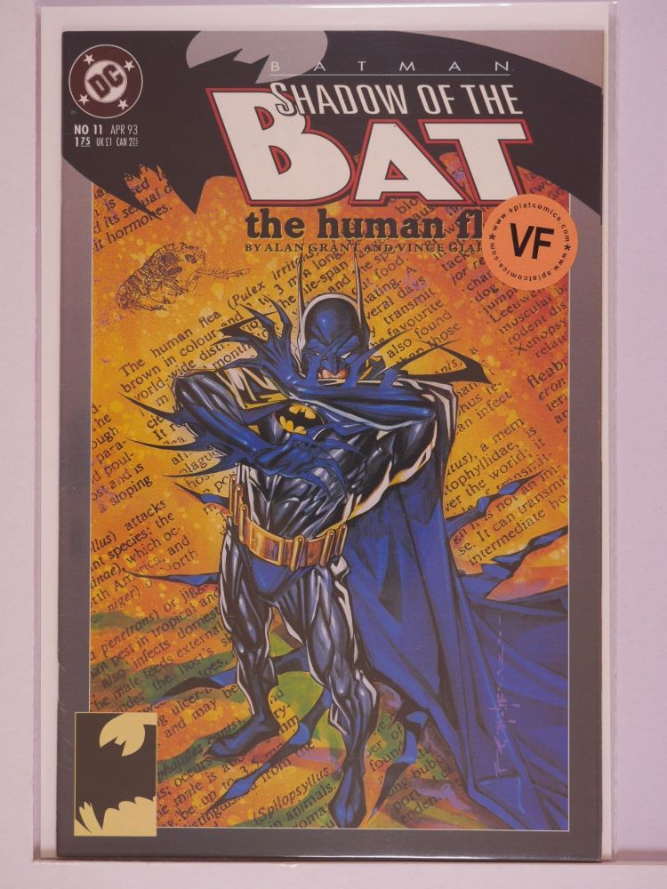 BATMAN SHADOW OF THE BAT (1992) Volume 2: # 0011 VF