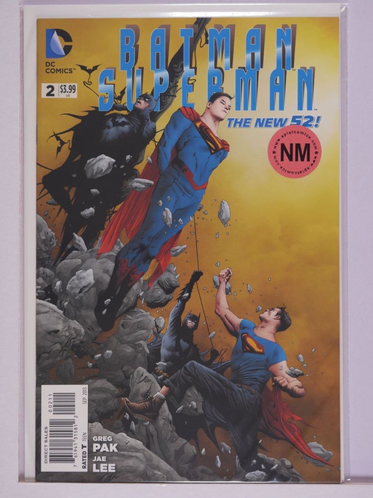 BATMAN SUPERMAN NEW 52 (2011) Volume 1: # 0002 NM