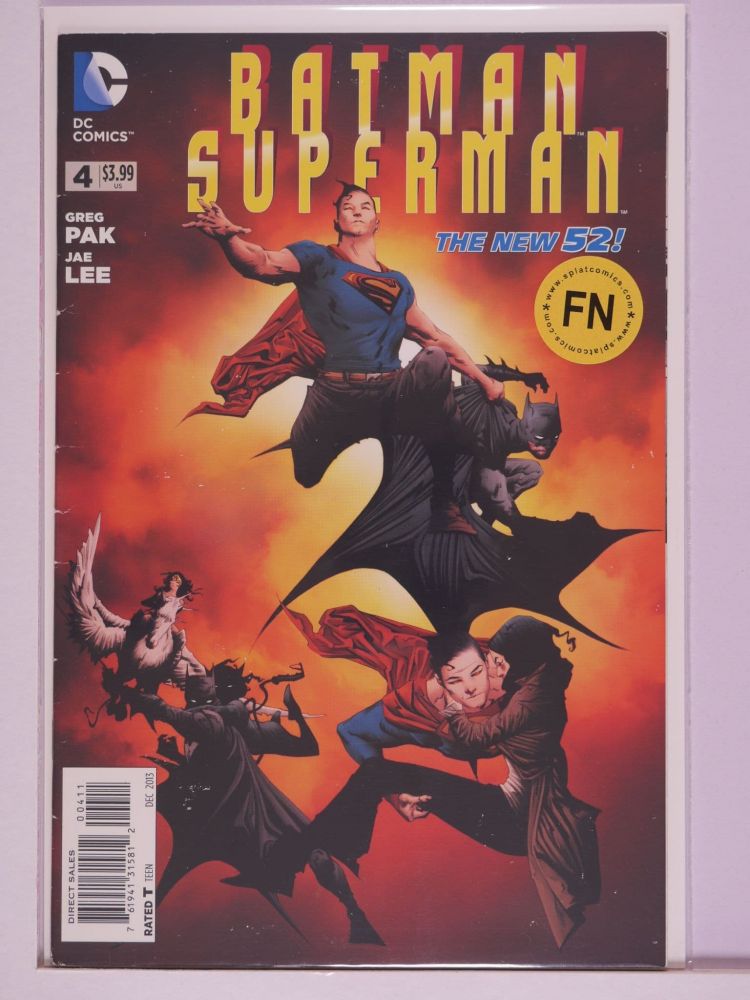 BATMAN SUPERMAN NEW 52 (2011) Volume 1: # 0004 FN