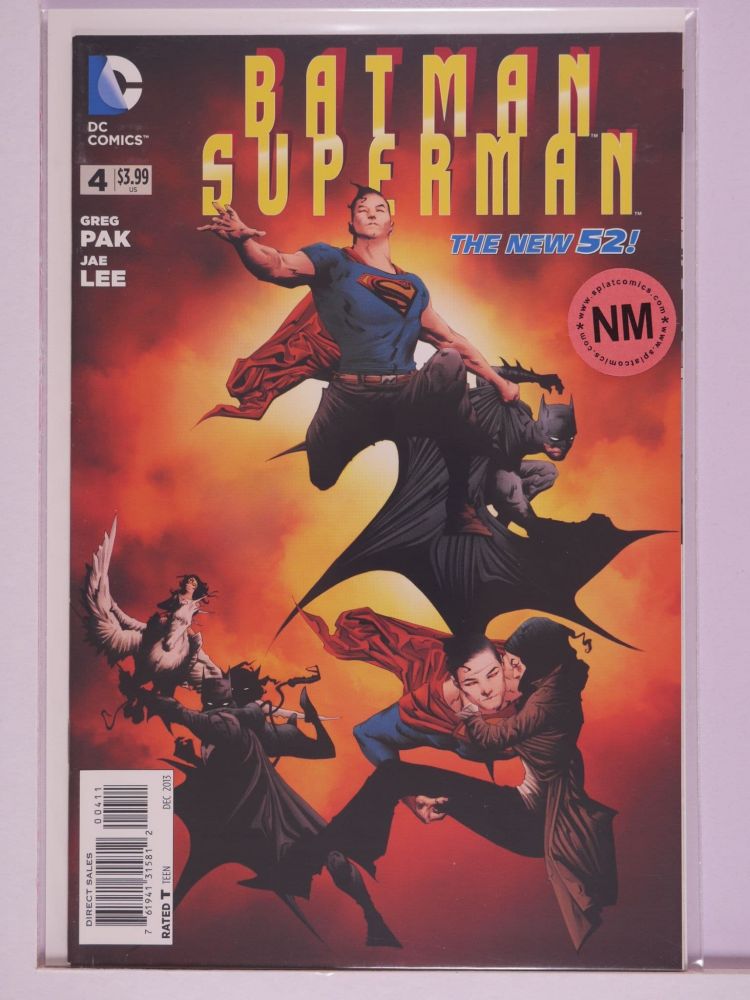 BATMAN SUPERMAN NEW 52 (2011) Volume 1: # 0004 NM