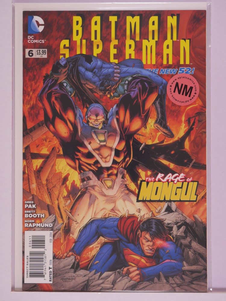 BATMAN SUPERMAN NEW 52 (2011) Volume 1: # 0006 NM