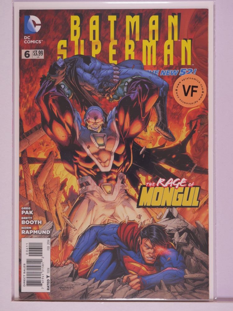 BATMAN SUPERMAN NEW 52 (2011) Volume 1: # 0006 VF