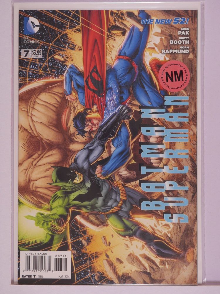 BATMAN SUPERMAN NEW 52 (2011) Volume 1: # 0007 NM