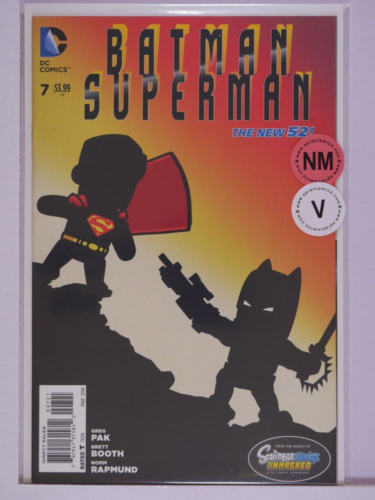 BATMAN SUPERMAN NEW 52 (2011) Volume 1: # 0007 NM VARIANT